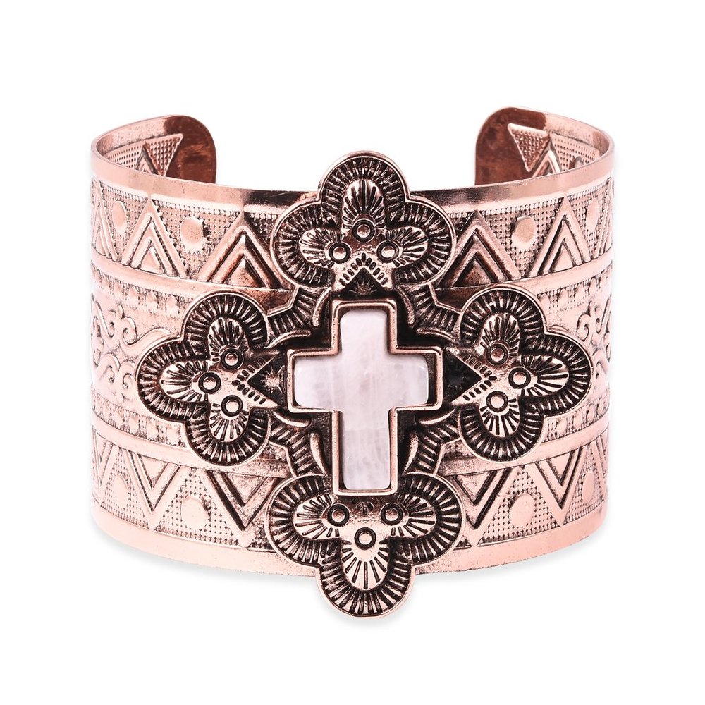 Galilea Rose Quartz Cuff